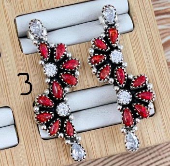 Aurora's Earring Clusters-Stud Earrings-Krush Kandy, Women's Online Fashion Boutique Located in Phoenix, Arizona (Scottsdale Area)