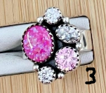 Multi Crystal Stone Rings-Rings-Krush Kandy, Women's Online Fashion Boutique Located in Phoenix, Arizona (Scottsdale Area)