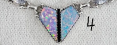 Opal & CZ Necklaces-Chain Necklaces-Krush Kandy, Women's Online Fashion Boutique Located in Phoenix, Arizona (Scottsdale Area)