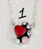 If I Had A Heart Stone Necklace-Chain Necklaces-Krush Kandy, Women's Online Fashion Boutique Located in Phoenix, Arizona (Scottsdale Area)