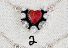 If I Had A Heart Stone Necklace-Chain Necklaces-Krush Kandy, Women's Online Fashion Boutique Located in Phoenix, Arizona (Scottsdale Area)