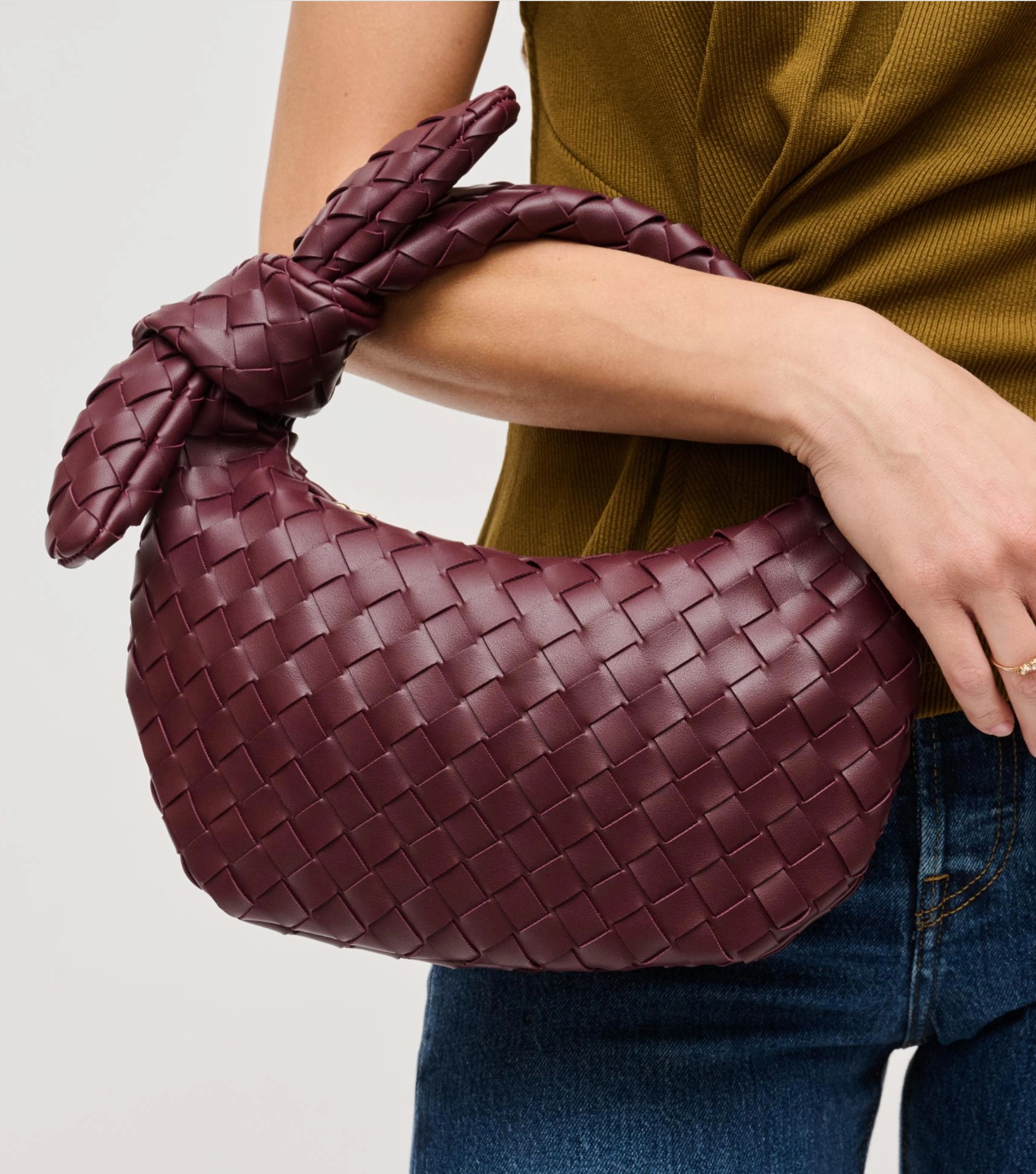 Lizbeth Woven Knot Clutch-Purses & Bags-Krush Kandy, Women's Online Fashion Boutique Located in Phoenix, Arizona (Scottsdale Area)