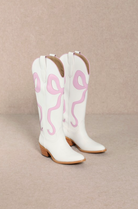 Western Bow Detail Boots-Boots-Krush Kandy, Women's Online Fashion Boutique Located in Phoenix, Arizona (Scottsdale Area)