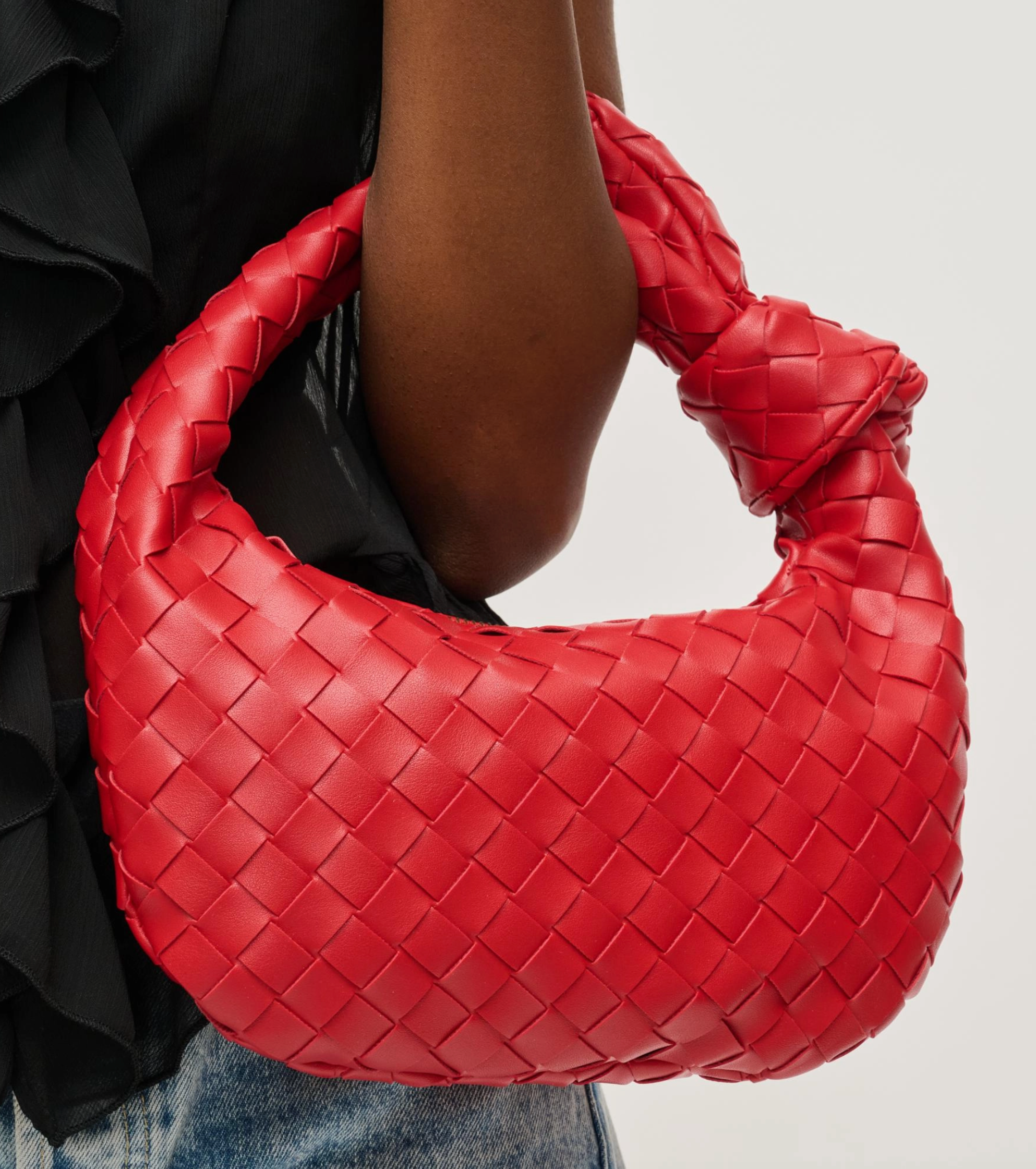 Lizbeth Woven Knot Clutch-Purses & Bags-Krush Kandy, Women's Online Fashion Boutique Located in Phoenix, Arizona (Scottsdale Area)