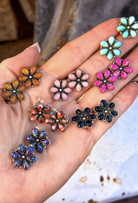 Mini Daisy Earrings-Stud Earrings-Krush Kandy, Women's Online Fashion Boutique Located in Phoenix, Arizona (Scottsdale Area)