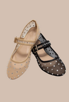 Sugar & Sparkle Rhinestone Mesh Mary Jane Flats-Flats-Krush Kandy, Women's Online Fashion Boutique Located in Phoenix, Arizona (Scottsdale Area)