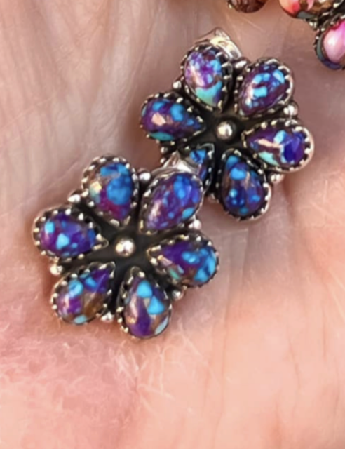 Mini Daisy Earrings MADE TO ORDER-Stud Earrings-Krush Kandy, Women's Online Fashion Boutique Located in Phoenix, Arizona (Scottsdale Area)