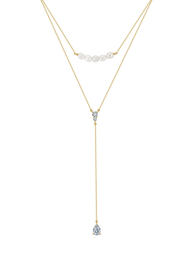 Minimalist Multi Strand Necklace-Necklaces-Krush Kandy, Women's Online Fashion Boutique Located in Phoenix, Arizona (Scottsdale Area)