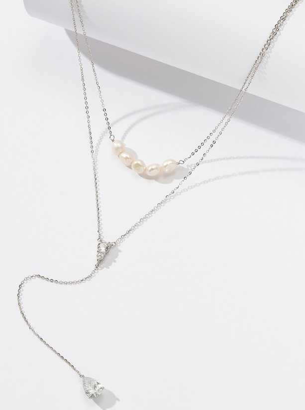 Minimalist Multi Strand Necklace-Necklaces-Krush Kandy, Women's Online Fashion Boutique Located in Phoenix, Arizona (Scottsdale Area)