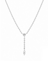 Dainty Lariat Crystal Necklace-Necklaces-Krush Kandy, Women's Online Fashion Boutique Located in Phoenix, Arizona (Scottsdale Area)