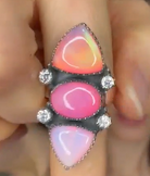 One Of A Kind Aurora Crawler Rings MADE TO ORDER-Ring Sizers-Krush Kandy, Women's Online Fashion Boutique Located in Phoenix, Arizona (Scottsdale Area)