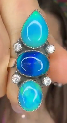 One Of A Kind Aurora Crawler Rings MADE TO ORDER-Ring Sizers-Krush Kandy, Women's Online Fashion Boutique Located in Phoenix, Arizona (Scottsdale Area)
