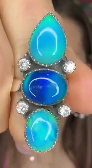 One Of A Kind Aurora Crawler Rings MADE TO ORDER-Ring Sizers-Krush Kandy, Women's Online Fashion Boutique Located in Phoenix, Arizona (Scottsdale Area)