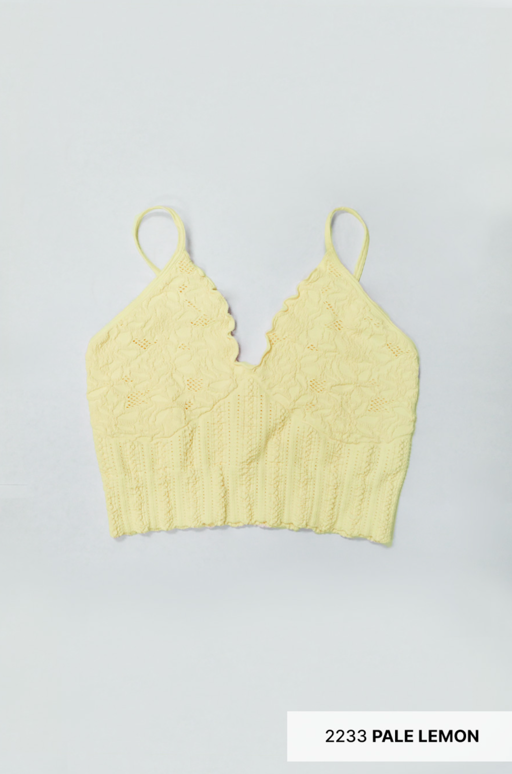 Lace Textured Bralette-Tanks-Krush Kandy, Women's Online Fashion Boutique Located in Phoenix, Arizona (Scottsdale Area)