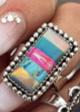 Bold Kandy Multi Colored Sterling Silver Rings | PREORDER-Ring Sizers-Krush Kandy, Women's Online Fashion Boutique Located in Phoenix, Arizona (Scottsdale Area)