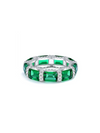 Carbon Diamond Green Geometric Dainty Band Ring-Ring-Krush Kandy, Women's Online Fashion Boutique Located in Phoenix, Arizona (Scottsdale Area)