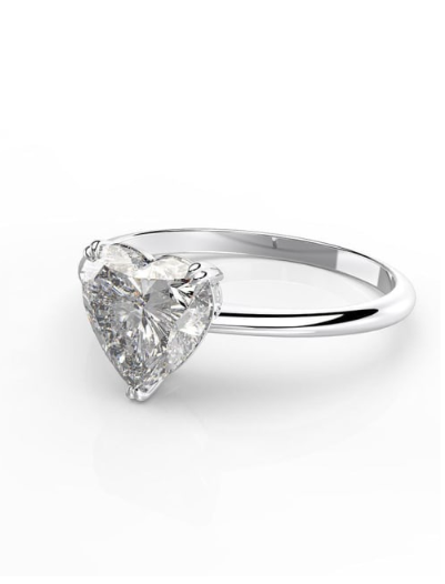 Dainty Cubic Zirconia Heart Ring-Ring-Krush Kandy, Women's Online Fashion Boutique Located in Phoenix, Arizona (Scottsdale Area)