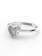 Dainty Cubic Zirconia Heart Ring-Ring-Krush Kandy, Women's Online Fashion Boutique Located in Phoenix, Arizona (Scottsdale Area)