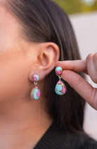 Cotton Candy Slab Drop Earrings-Earrings-Krush Kandy, Women's Online Fashion Boutique Located in Phoenix, Arizona (Scottsdale Area)