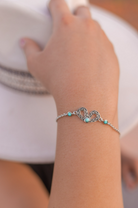 Dainty Bow Chain Bracelet-Chain Bracelets-Krush Kandy, Women's Online Fashion Boutique Located in Phoenix, Arizona (Scottsdale Area)