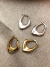 Simplistic Smooth Geometric Clip On Earrings-Earrings-Krush Kandy, Women's Online Fashion Boutique Located in Phoenix, Arizona (Scottsdale Area)
