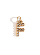 Rhinestone Letter Charm-Necklaces-Krush Kandy, Women's Online Fashion Boutique Located in Phoenix, Arizona (Scottsdale Area)