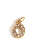 Rhinestone Letter Charm-Necklaces-Krush Kandy, Women's Online Fashion Boutique Located in Phoenix, Arizona (Scottsdale Area)