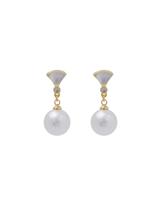 Pearl Drop Earrings-Jewelry-Krush Kandy, Women's Online Fashion Boutique Located in Phoenix, Arizona (Scottsdale Area)