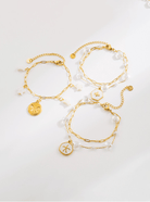 Minimalist Link Charm Bracelet-Jewelry-Krush Kandy, Women's Online Fashion Boutique Located in Phoenix, Arizona (Scottsdale Area)