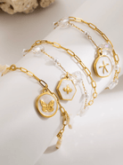 Minimalist Link Charm Bracelet-Jewelry-Krush Kandy, Women's Online Fashion Boutique Located in Phoenix, Arizona (Scottsdale Area)