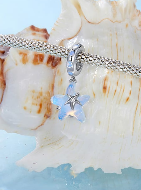 Sterling Silver Sea Star Minimalist Charm-Jewelry-Krush Kandy, Women's Online Fashion Boutique Located in Phoenix, Arizona (Scottsdale Area)