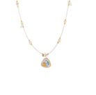 Pearl Geometric Beaded Necklace-Jewelry-Krush Kandy, Women's Online Fashion Boutique Located in Phoenix, Arizona (Scottsdale Area)