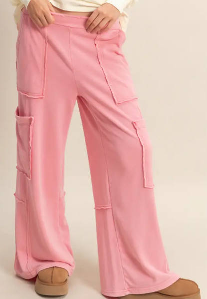 Oversized Utility Sweatpants-Pants-Krush Kandy, Women's Online Fashion Boutique Located in Phoenix, Arizona (Scottsdale Area)