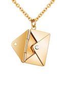 Stainless Steel Geometric Minimalist Envelope Necklace-Jewelry-Krush Kandy, Women's Online Fashion Boutique Located in Phoenix, Arizona (Scottsdale Area)