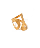 Stainless Steel Irregular Minimalist Band Ring-Jewelry-Krush Kandy, Women's Online Fashion Boutique Located in Phoenix, Arizona (Scottsdale Area)