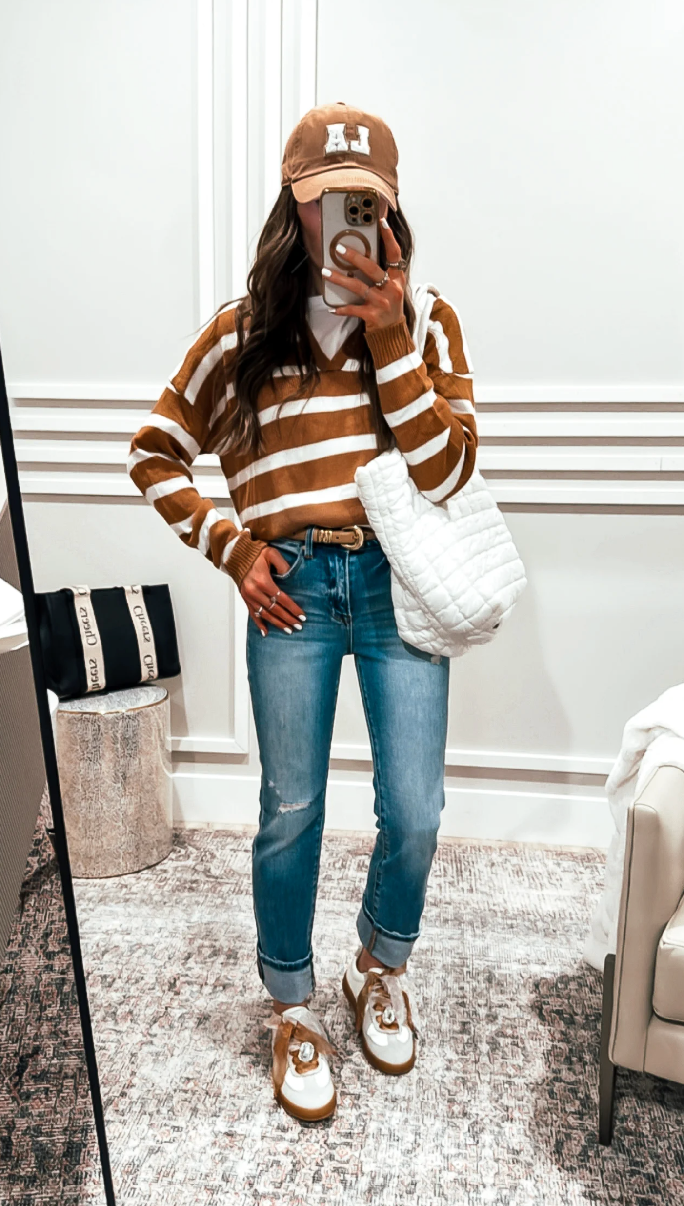 Coastal Stripes Knit Sweater-Sweaters-Krush Kandy, Women's Online Fashion Boutique Located in Phoenix, Arizona (Scottsdale Area)