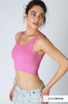 NIKIBIKI Reversible Herringbone Tank Top-Tanks-Krush Kandy, Women's Online Fashion Boutique Located in Phoenix, Arizona (Scottsdale Area)