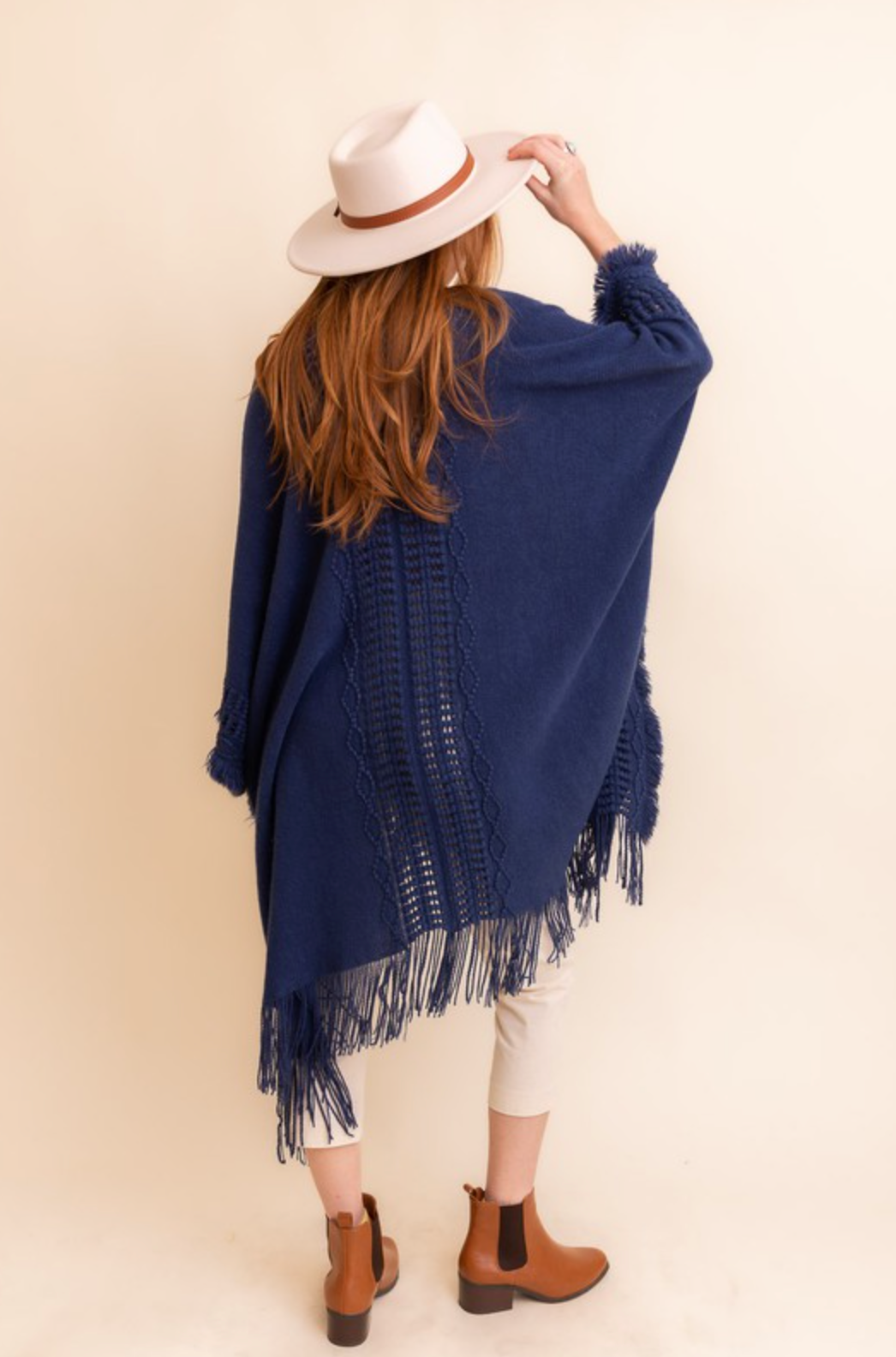 Open Bohemian Ruana Cardigan-Cardigans-Krush Kandy, Women's Online Fashion Boutique Located in Phoenix, Arizona (Scottsdale Area)