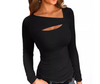 Silhouette Slip Long Sleeve Top-Tops-Krush Kandy, Women's Online Fashion Boutique Located in Phoenix, Arizona (Scottsdale Area)