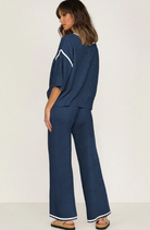 LUXE Contrast Trim 2pc Set-2 Piece Outfit Sets-Krush Kandy, Women's Online Fashion Boutique Located in Phoenix, Arizona (Scottsdale Area)