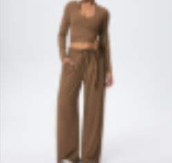 Tie Waist Pant Set-Sets-Krush Kandy, Women's Online Fashion Boutique Located in Phoenix, Arizona (Scottsdale Area)