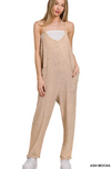 Gold Coast Mineral Washed Jumpsuit Overalls