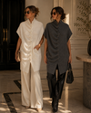 Sculpted Elegance Ruched Top
