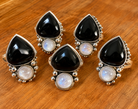 Silver Rings with Black Teardrops and Moonstones.png