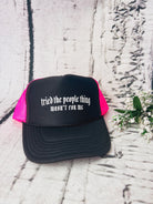 Tried People Thing Trucker Hat-Krush Kandy, Women's Online Fashion Boutique Located in Phoenix, Arizona (Scottsdale Area)