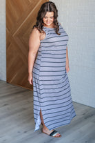 Still Got It Sleeveless Maxi In Gray-Dresses-Krush Kandy, Women's Online Fashion Boutique Located in Phoenix, Arizona (Scottsdale Area)