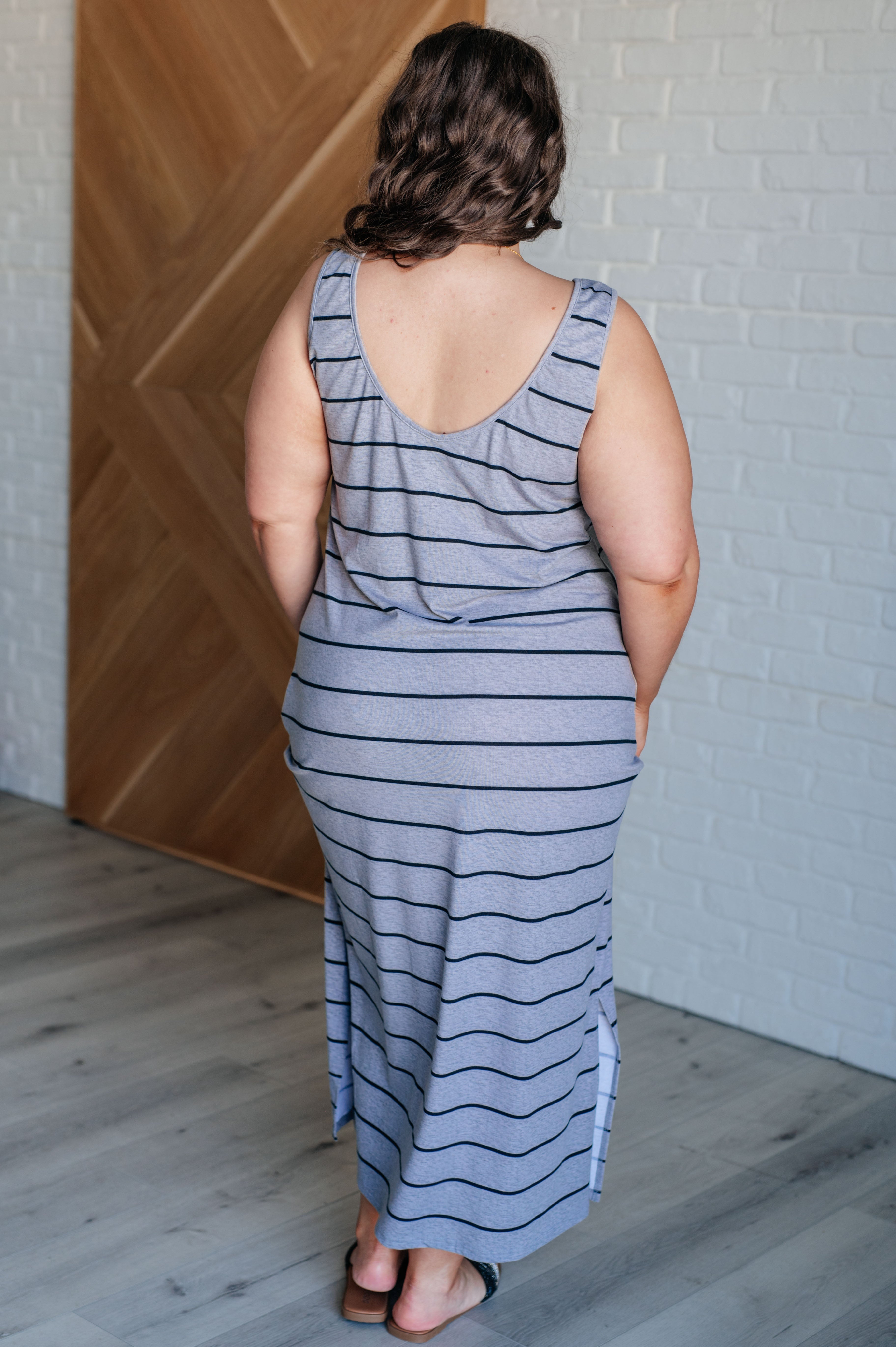 Still Got It Sleeveless Maxi In Gray-Dresses-Krush Kandy, Women's Online Fashion Boutique Located in Phoenix, Arizona (Scottsdale Area)