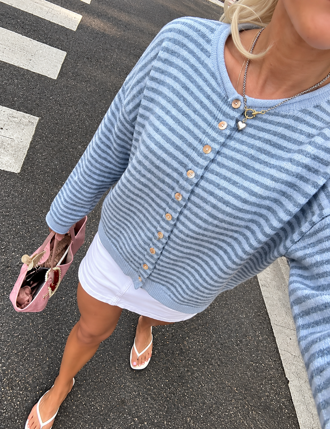 Striped Cardigan Crosswalk Selfie.png