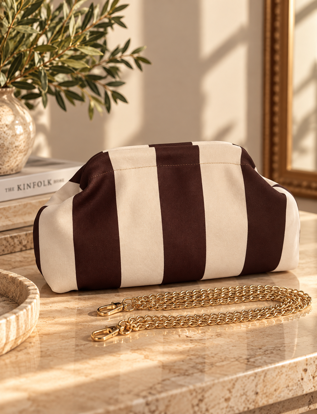 Striped Clutch in Sunlit Elegance.png