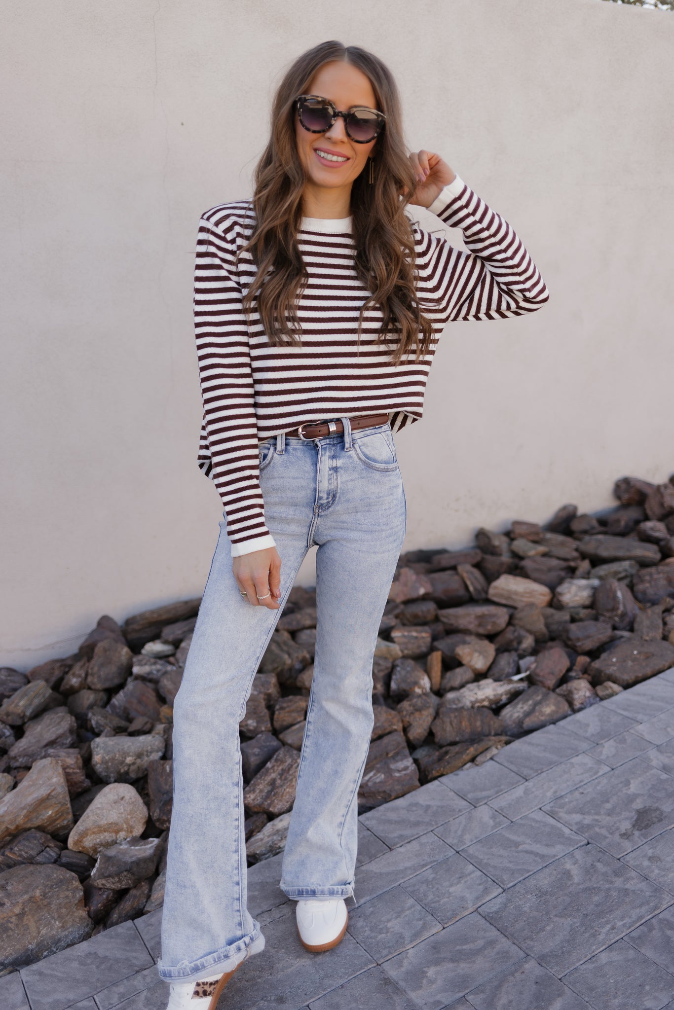 大特価放出！ Kancan Rise High Stuff Your Strut Flare Kandy Krush – Jeans パンツ